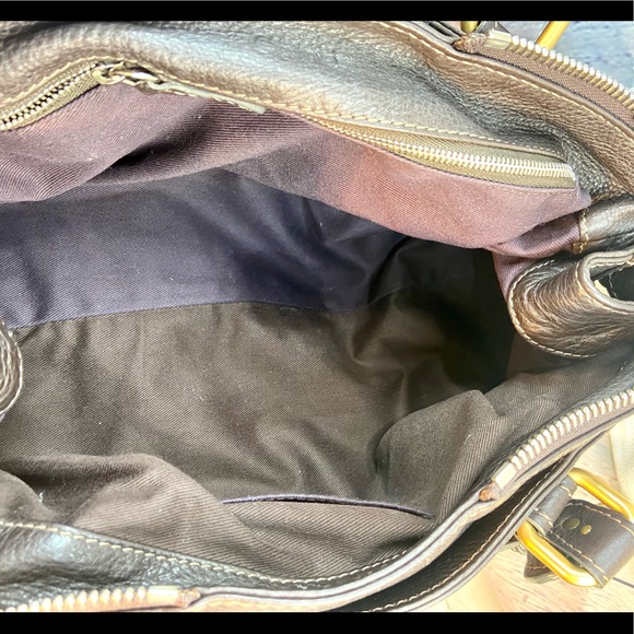 Chloe brown leather Paddington bag - Picture 6 of 16